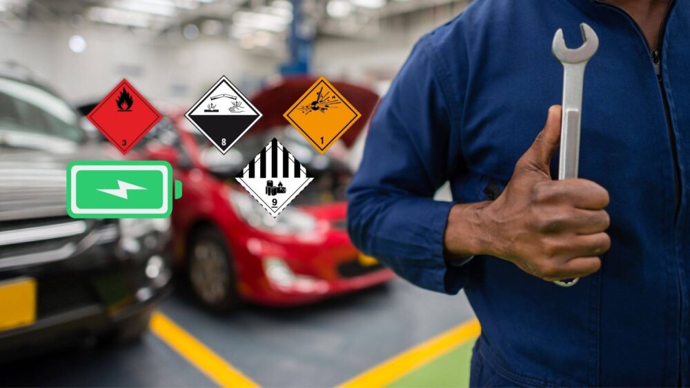 Gefahrgut in Kfz-Werkstätten – Lithium-Batterien | ProSafeCon